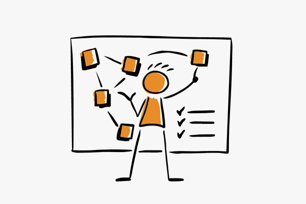 Ilustración: seguir los pasos de un método
